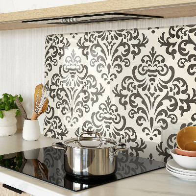 Snijplanken glas Plantenpatroon in barokstijl