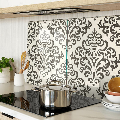 Snijplanken glas Plantenpatroon in barokstijl