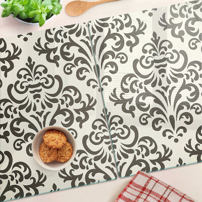 Snijplanken glas Plantenpatroon in barokstijl