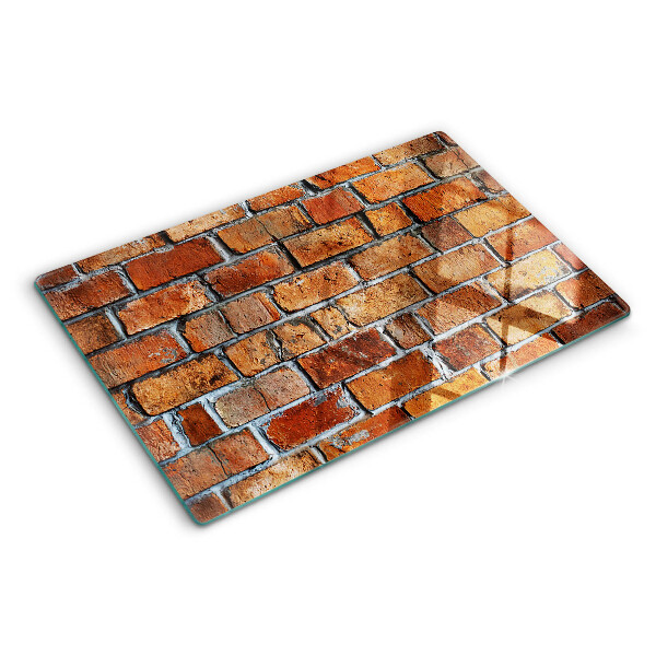 Snijplanken glas Bakstenen muur