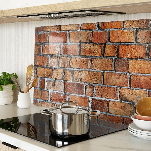 Snijplanken glas Bakstenen muur