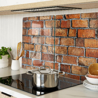 Snijplanken glas Bakstenen muur