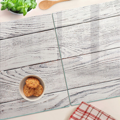 Snijplanken glas Houten plank in rustieke stijl