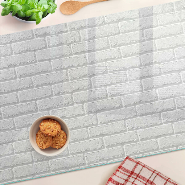 Snijplanken glas Bakstenen muur