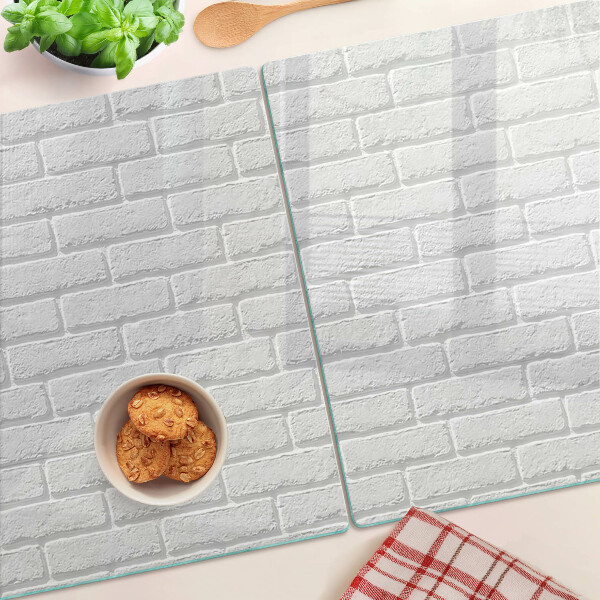 Snijplanken glas Bakstenen muur