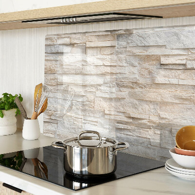 Glazen snijplanken Natuursteen in beigetinten