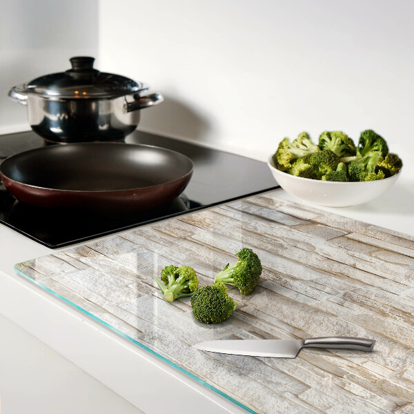 Glazen snijplanken Natuursteen in beigetinten