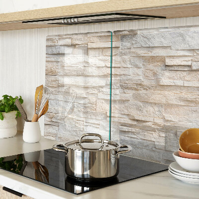 Glazen snijplanken Natuursteen in beigetinten