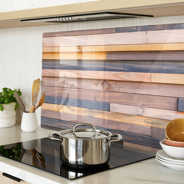 Glazen snijplanken Planken in houttint