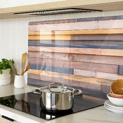 Glazen snijplanken Planken in houttint