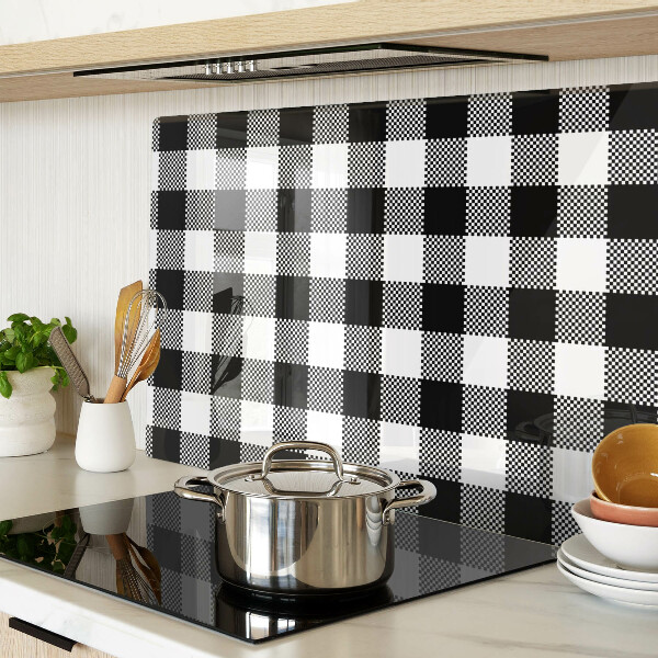 Snijplanken van glas Geruit motief