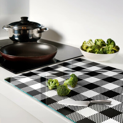 Snijplanken van glas Geruit motief