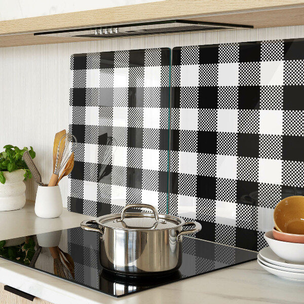 Snijplanken van glas Geruit motief