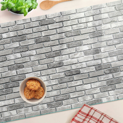 Snijplanken glas Bakstenen muur