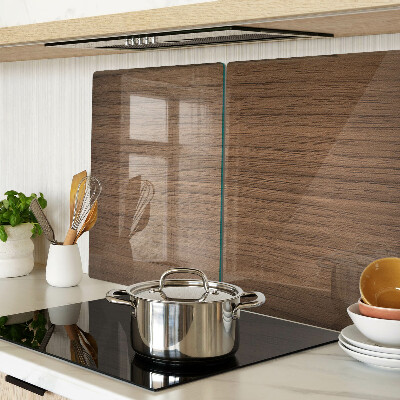 Glazen snijplanken Walnoothout