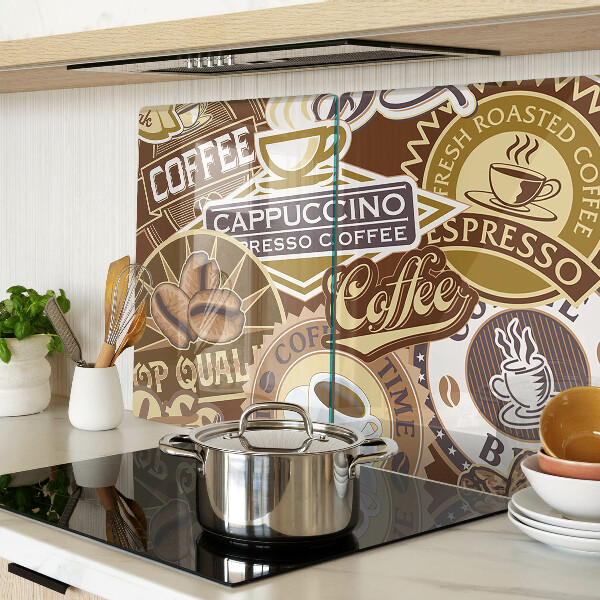 Glazen snijplanken Koffie en espresso