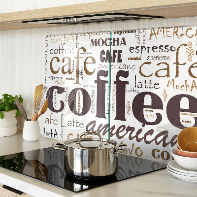 Snijplanken glas Koffie en koffiedranken