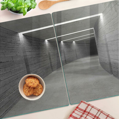 Glazen snijplanken Moderne interieurarchitectuur