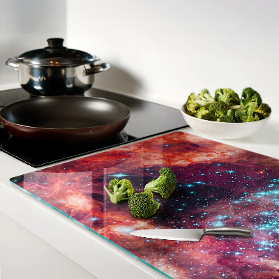 Snijplanken glas Kosmisch landschap met sterren