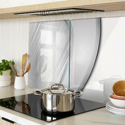 Snijplanken van glas Abstract golvend patroon