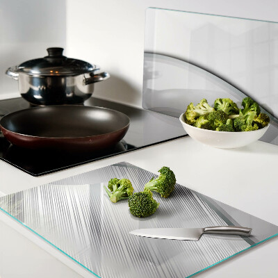 Snijplanken van glas Abstract golvend patroon