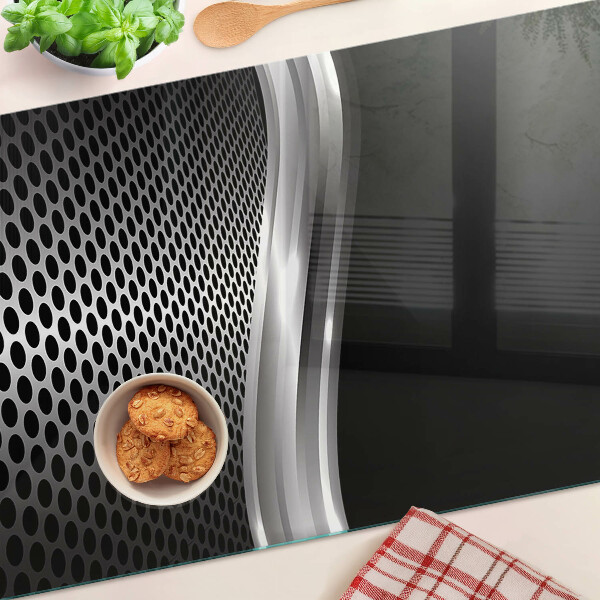 Glazen snijplanken Futuristisch patroon met golven