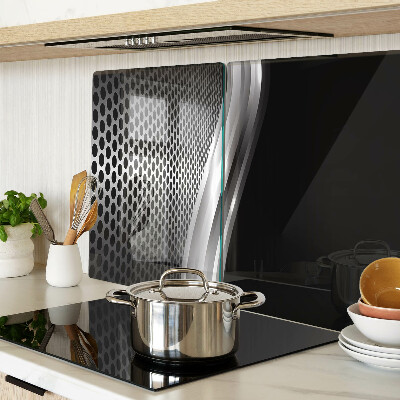 Glazen snijplanken Futuristisch patroon met golven