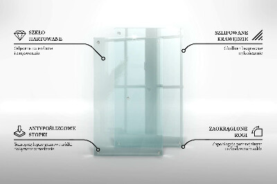 Snijplanken glas Transparant dubbel