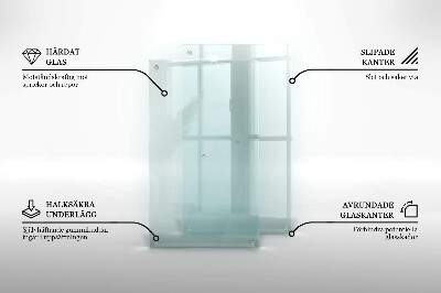 Snijplanken glas Transparant dubbel