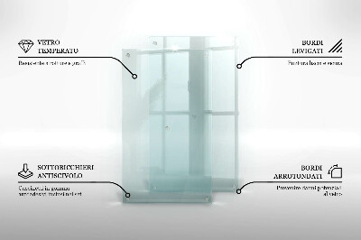 Snijplanken glas Transparant dubbel