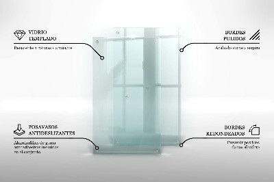 Snijplanken glas Transparant dubbel