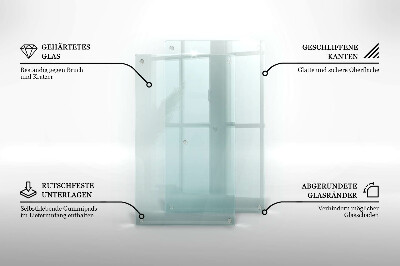 Snijplanken glas Transparant dubbel