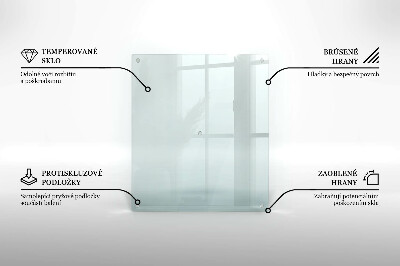 Snijplanken van glas Transparant rechthoekig