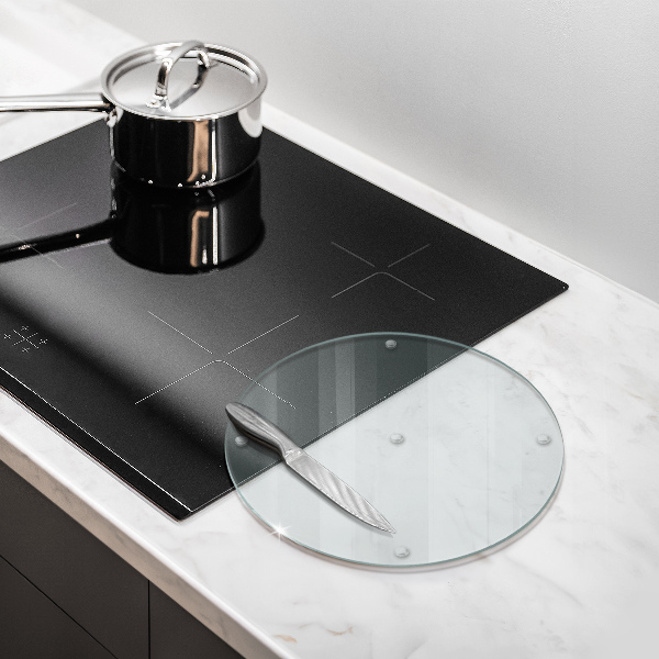 Glazen snijplanken Transparante ronde 