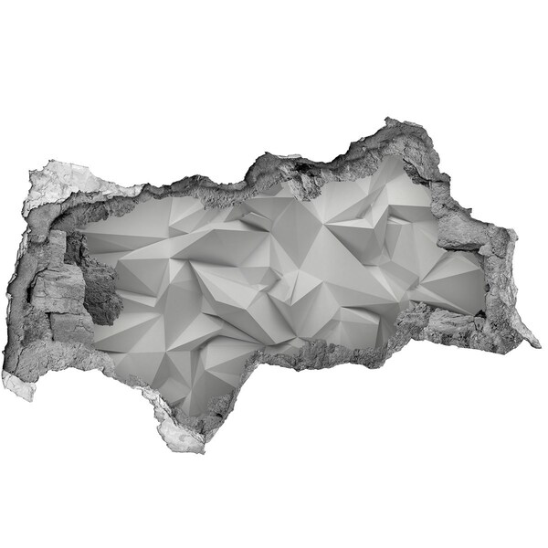 3D sticker gat in stenen muur Modern Hole in Wall