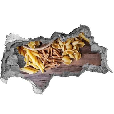 3D muursticker gescheurde muur Hole in the Wall Pasta