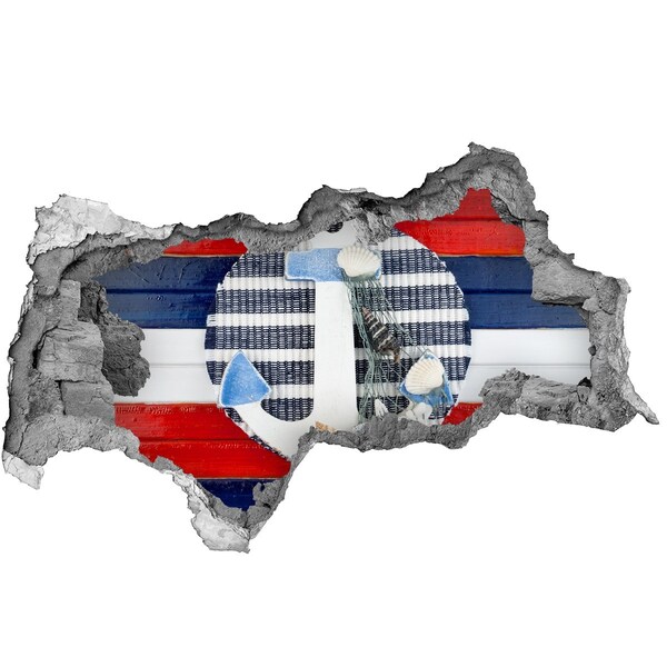 Wandsticker 3D doorkijk Kampioen in de vechtsport