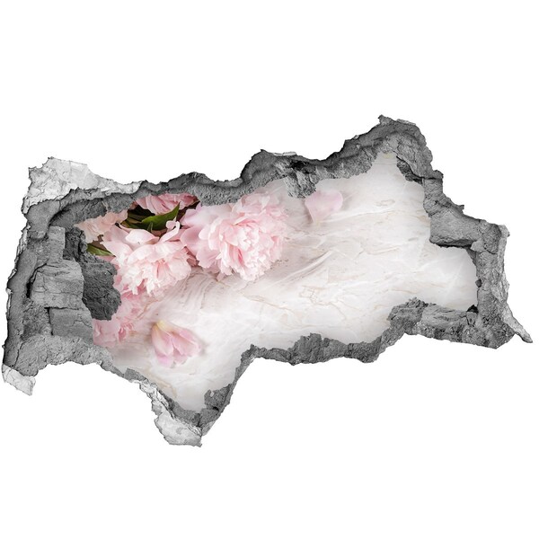 Wandsticker 3D doorkijk Fruit en groenten in het paradijs