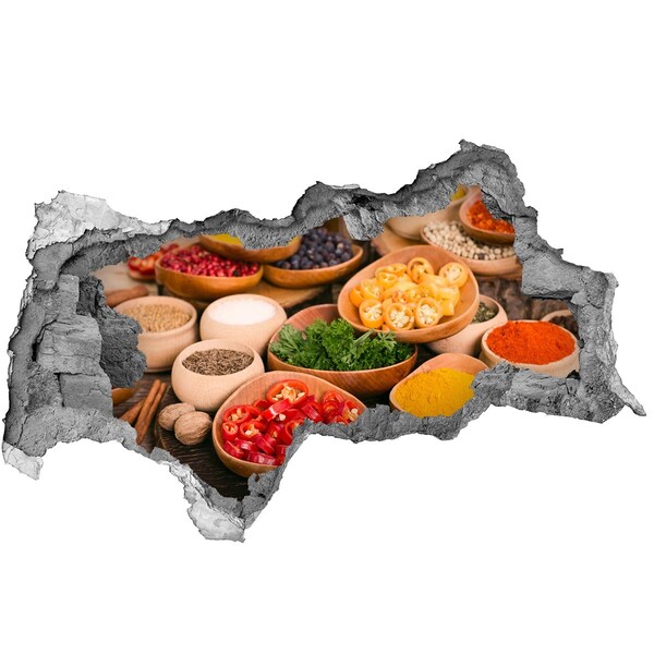 Zelfklevende 3D wandsticker illusie Zonsondergang boven de pier