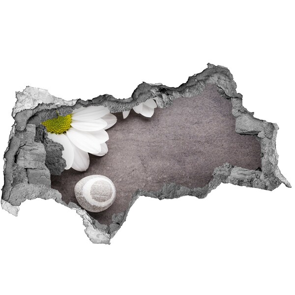 Wandsticker 3D doorkijk Een kosmische explosie van kleuren