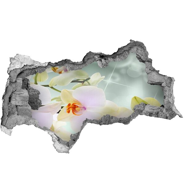 Zelfklevende 3D wandsticker illusie Wijn en druiven