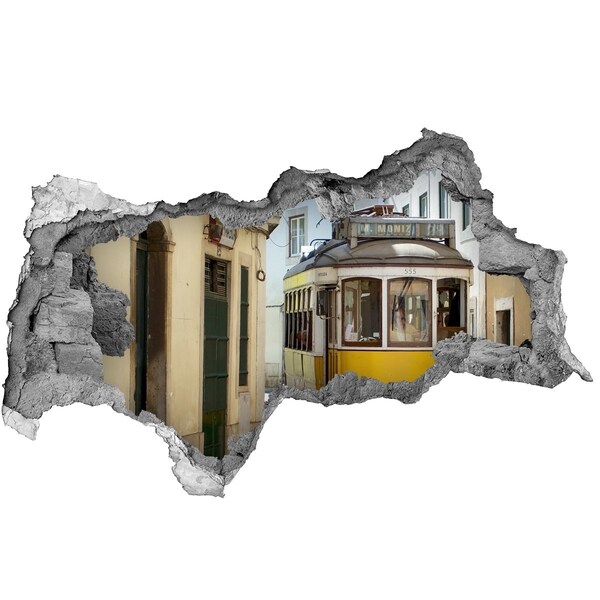 Wandsticker 3D doorkijk New York Bridge