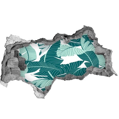 Zelfklevende 3D wandsticker illusie Kosmische ruimte