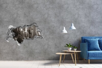 3D sticker gat in stenen muur Cadeauverrassingen