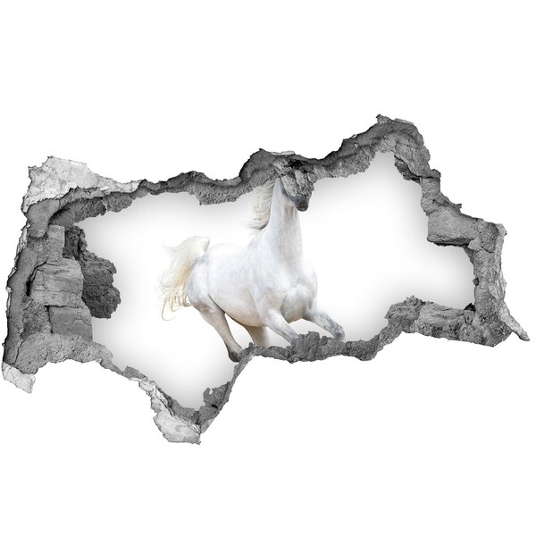 3D muursticker gescheurde muur Wetenschap in actie