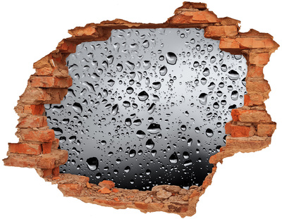 Vinyl muursticker 3D breekeffect Weerspiegeling in het water