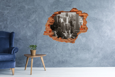 Vinyl muursticker 3D breekeffect Cadeauverrassingen