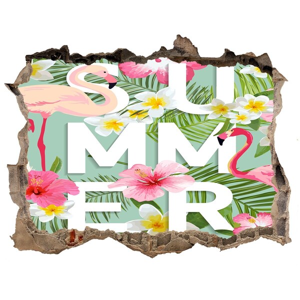 Wandsticker 3D doorkijk Zomerdromen