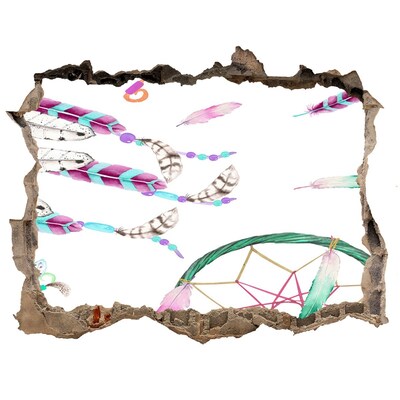 Wandsticker 3D doorkijk Dromen en fantasieën