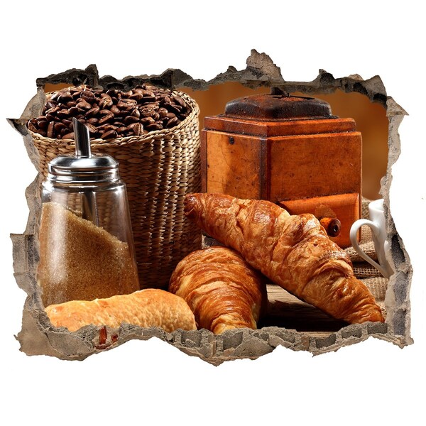 Wandsticker 3D doorkijk Caféfeest